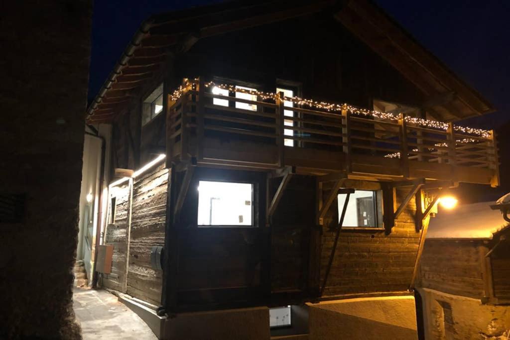 Grand Appartement Avec Terrasse A Chez-Les-Reuses Orsières Kültér fotó
